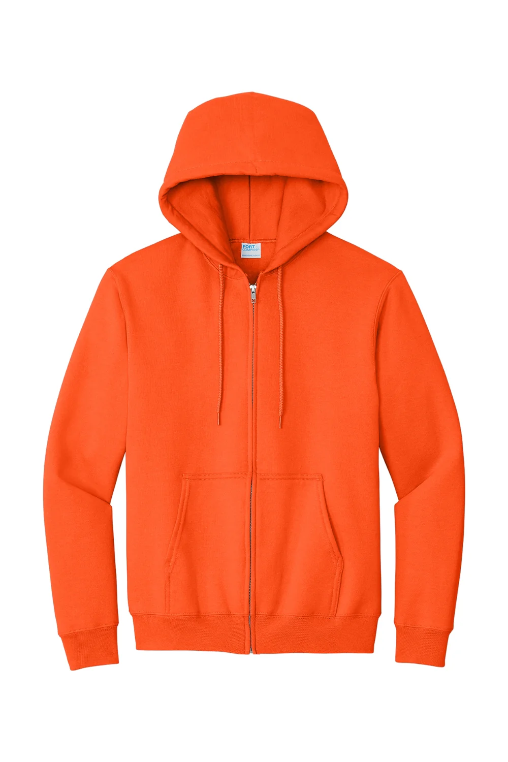 Port & Company Essential Fleece Full-Zip Hooded Sweatshirt