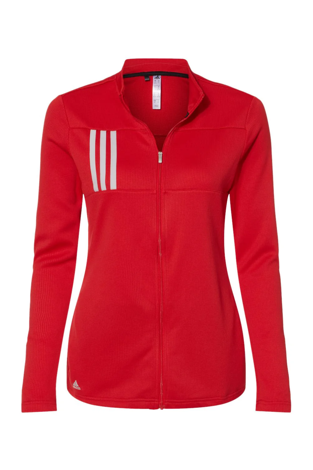 Adidas Women's 3-Stripes Double Knit Full-Zip