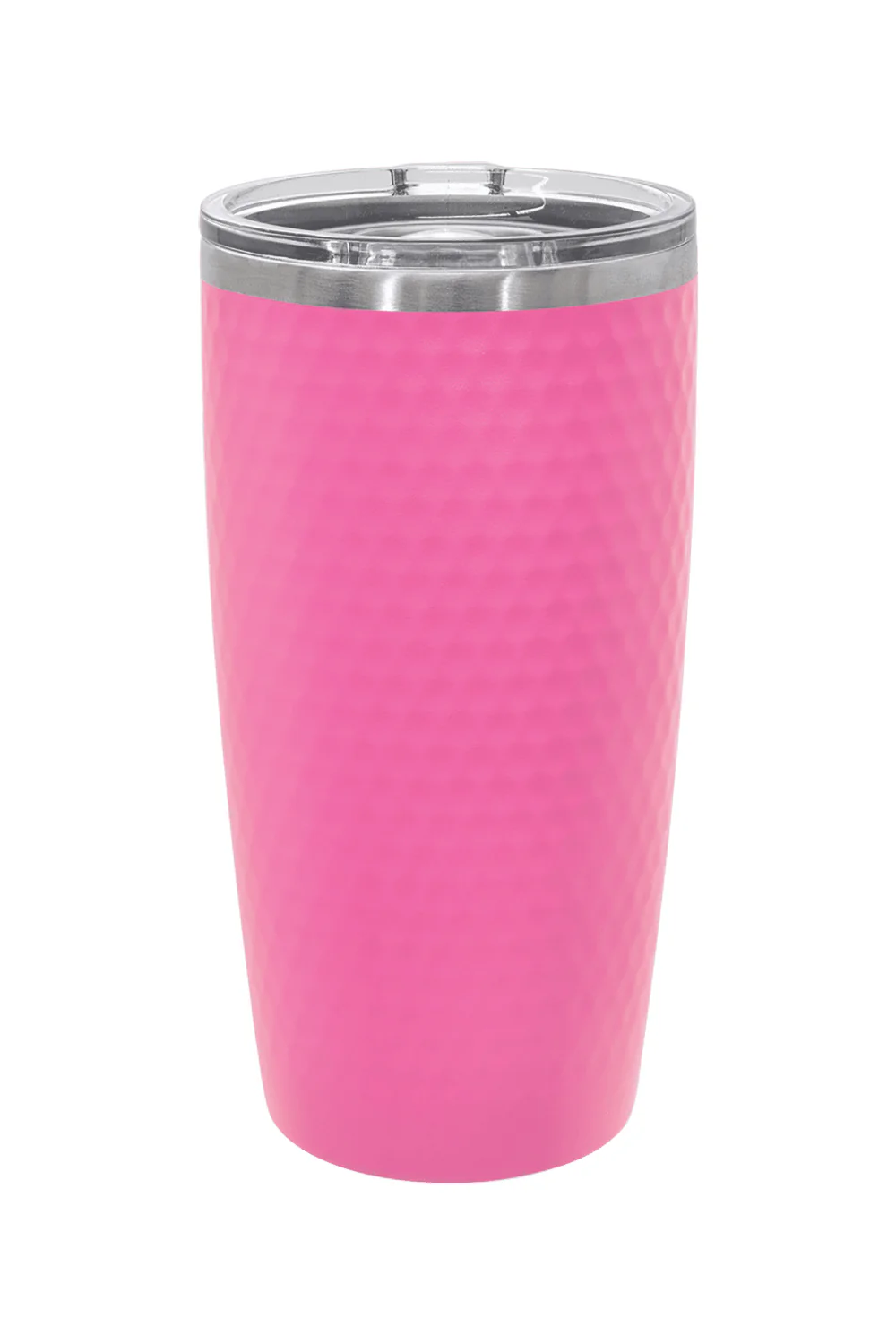 20 oz. Golf Tumbler with Dimples and Clear Slider Lid